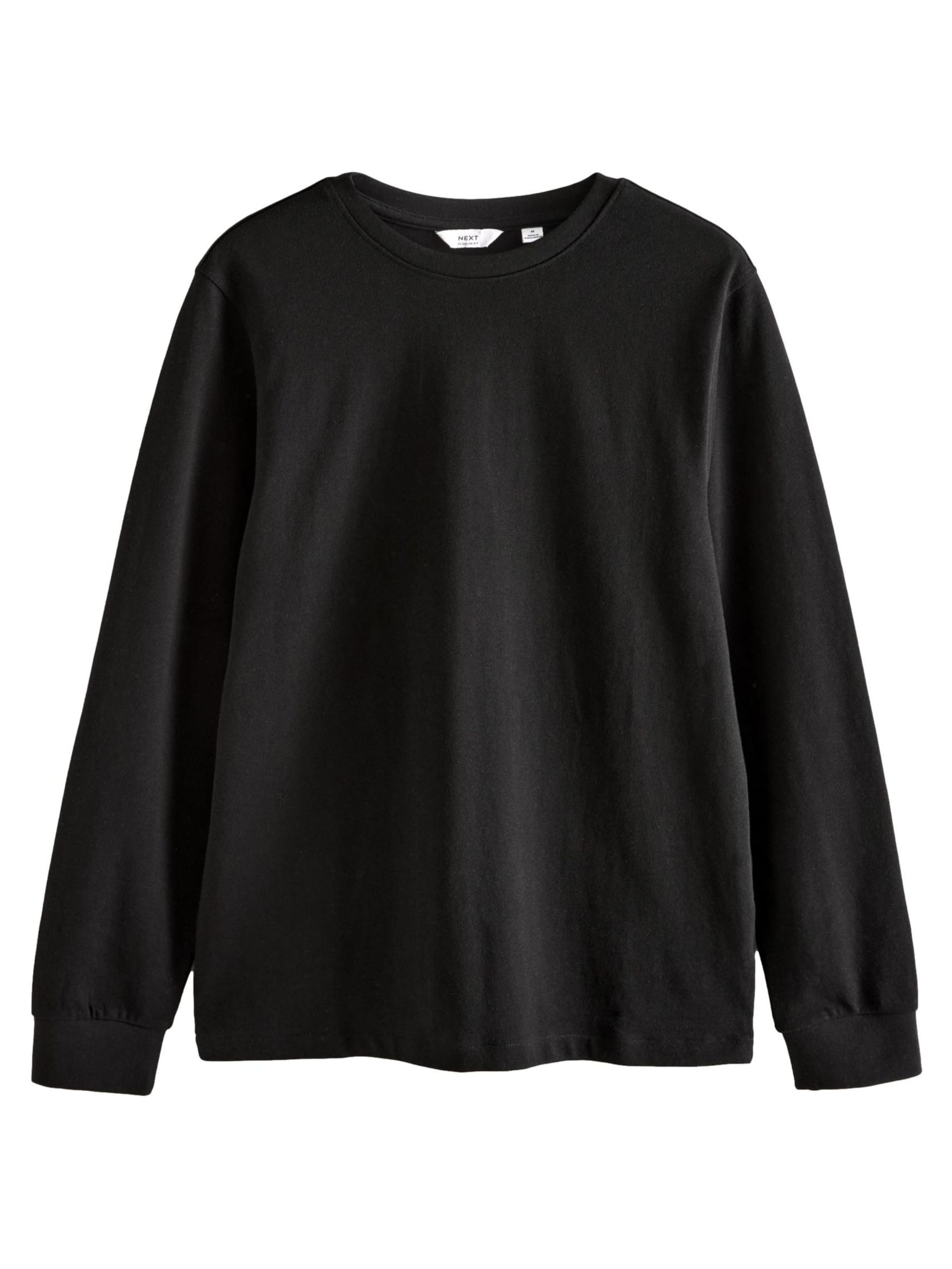 Next Tričko - Čierna: predná strana