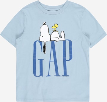 GAP Shirt 'SNOOPY FRAN' in Blue: front