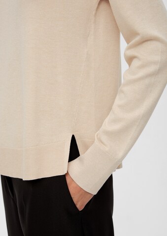 Pull-over s.Oliver BLACK LABEL en beige