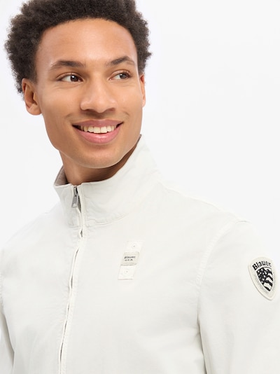 Blauer.USA Veste mi-saison en gris clair, Vue avec produit