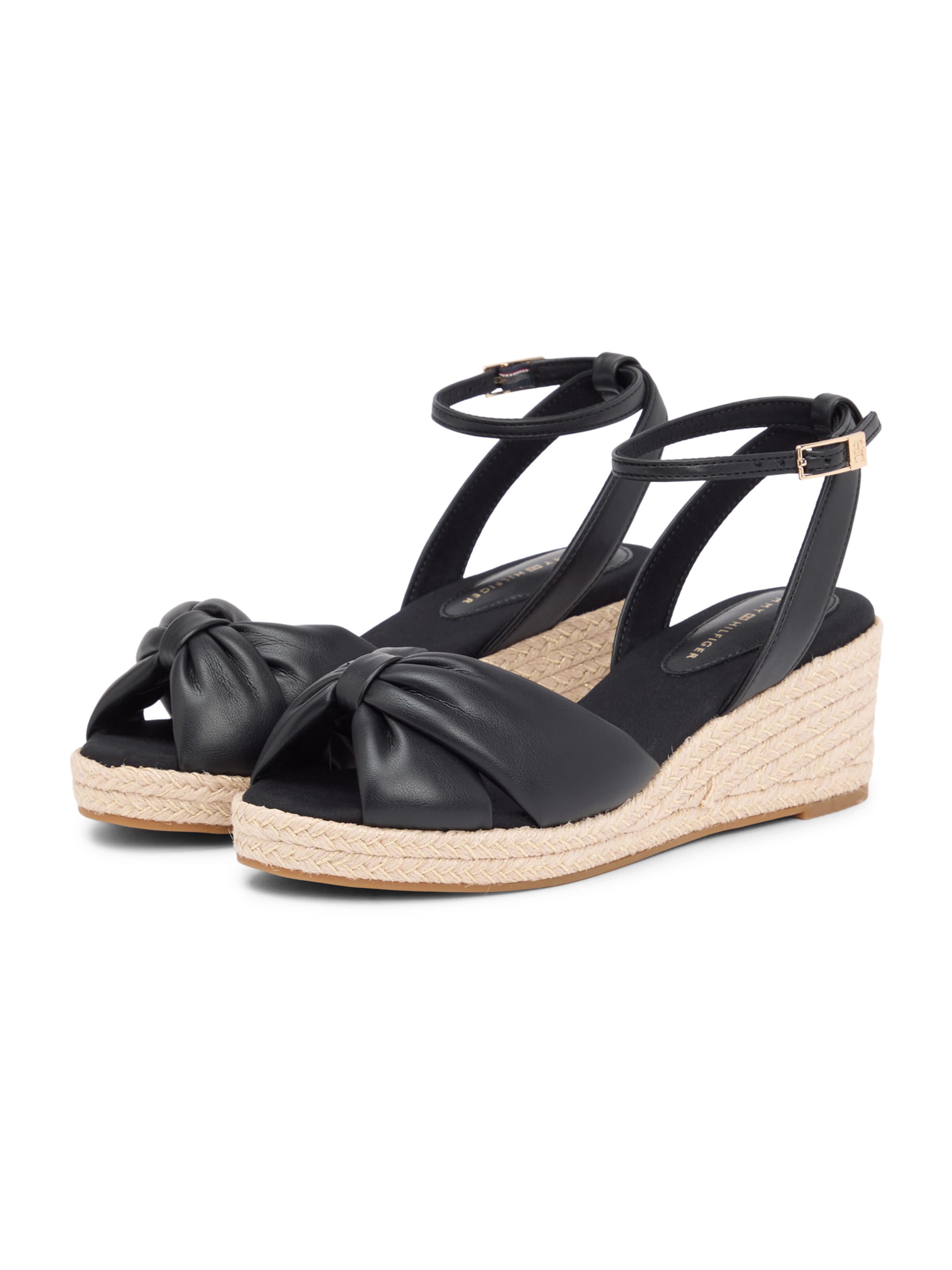 TOMMY HILFIGER Remmisandaalit värissä musta