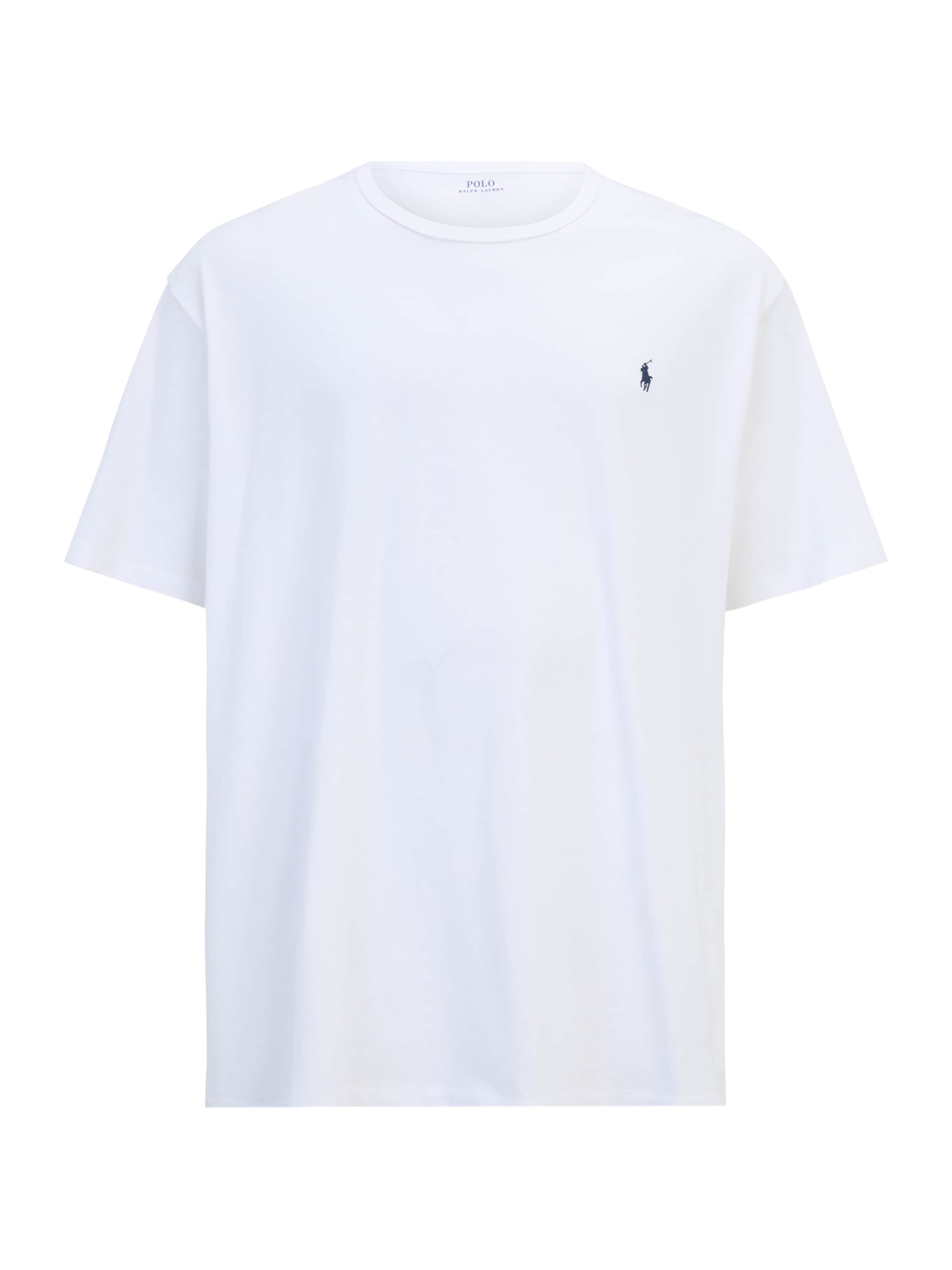 T-Shirt Polo Ralph Lauren Big & Tall en blanc : devant