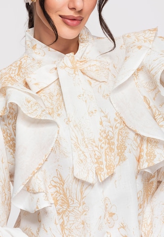 Ombre Bluse 'OW-SH-E0001' in Gelb