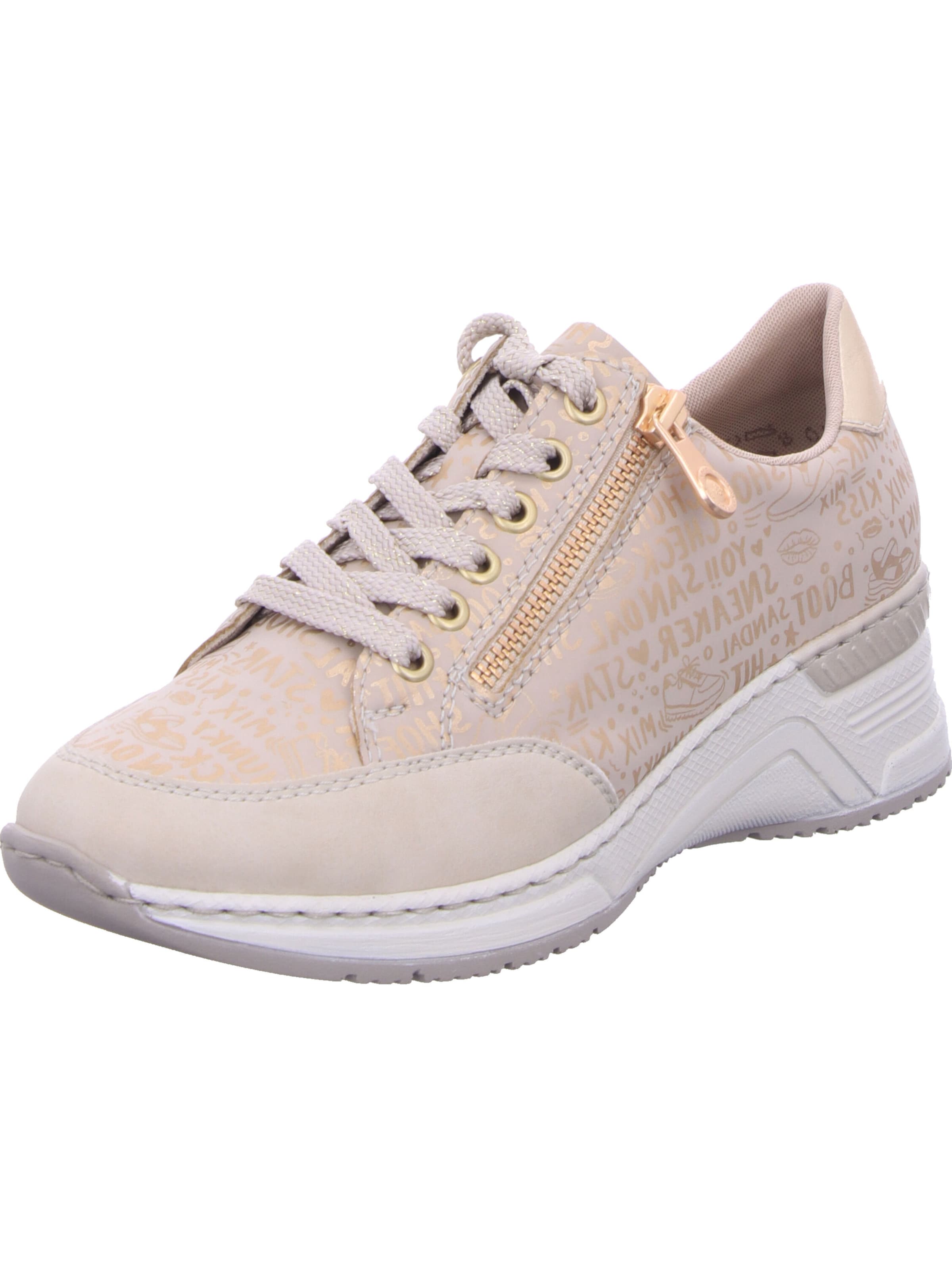 Rieker Sneakers in Beige: front