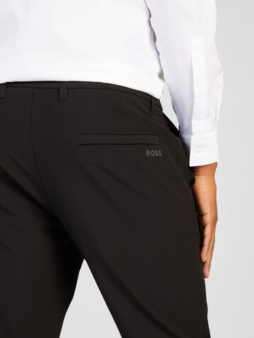 BOSS - Slimfit Pantalón chino 'Commuter' en negro