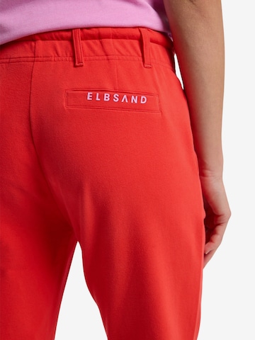 regular Pantaloni chino 'Ivalo' di Elbsand in rosso