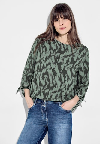 CECIL Blouse in Green: front