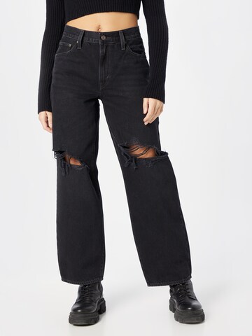 LEVI'S ® Loosefit Jeans in Zwart: voorkant