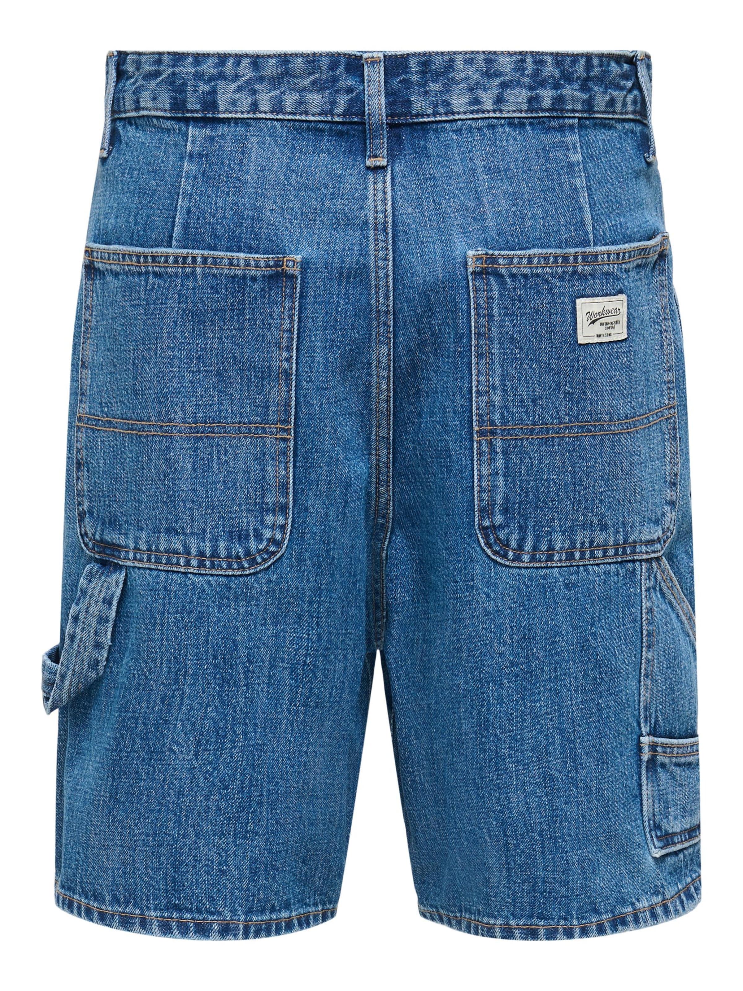 Only & Sons - regular Vaquero 'ONSFade' en azul