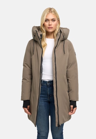 Cappotto funzionale di MARIKOO in marrone: frontale