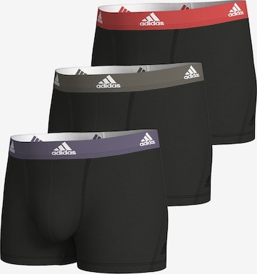 ADIDAS SPORTSWEAR Bokserishortsit värissä musta: etupuoli
