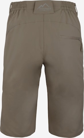Regular Pantalon outdoor 'Minkey' normani en gris