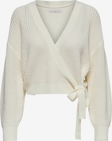 ONLY Knit Cardigan 'BREDA' in White: front