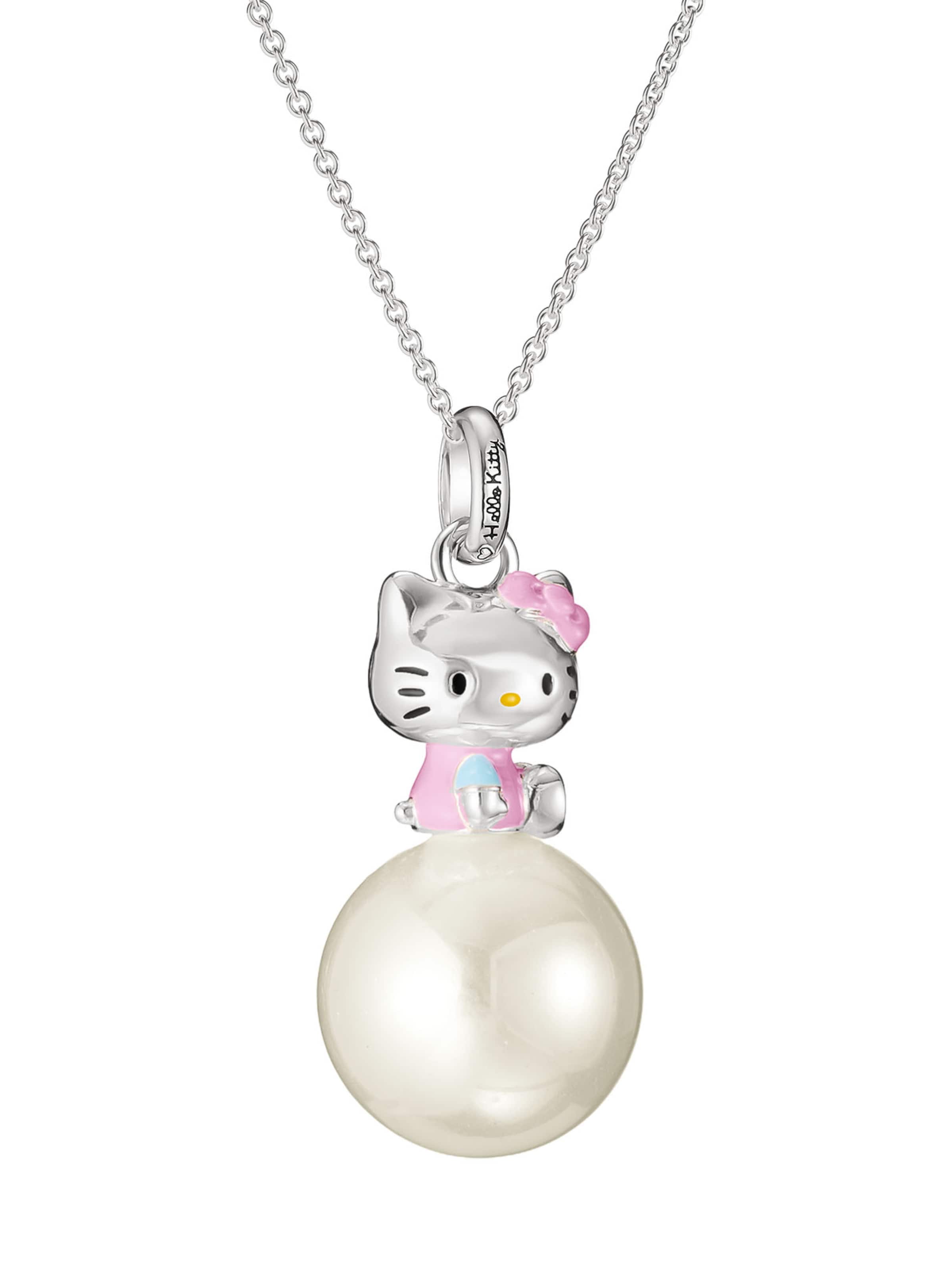 Thomas Sabo Hello Kitty Kette Perle in Pink: Vorderseite