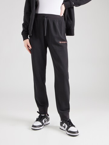 Champion Authentic Athletic Apparel Конический (Tapered) Штаны в Черный: спереди