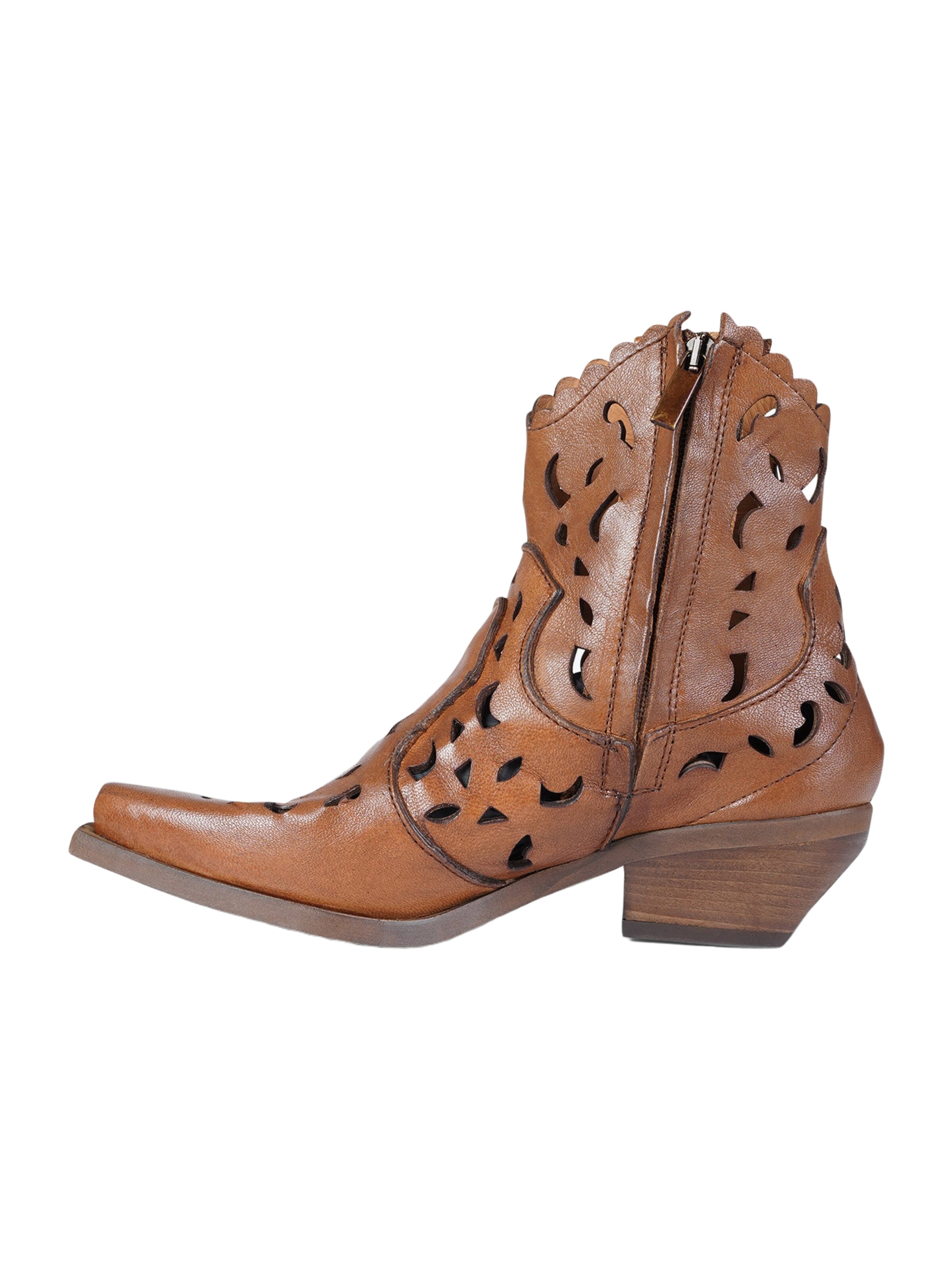 ZOÉ Stiefeletten in Beige: Vorderseite