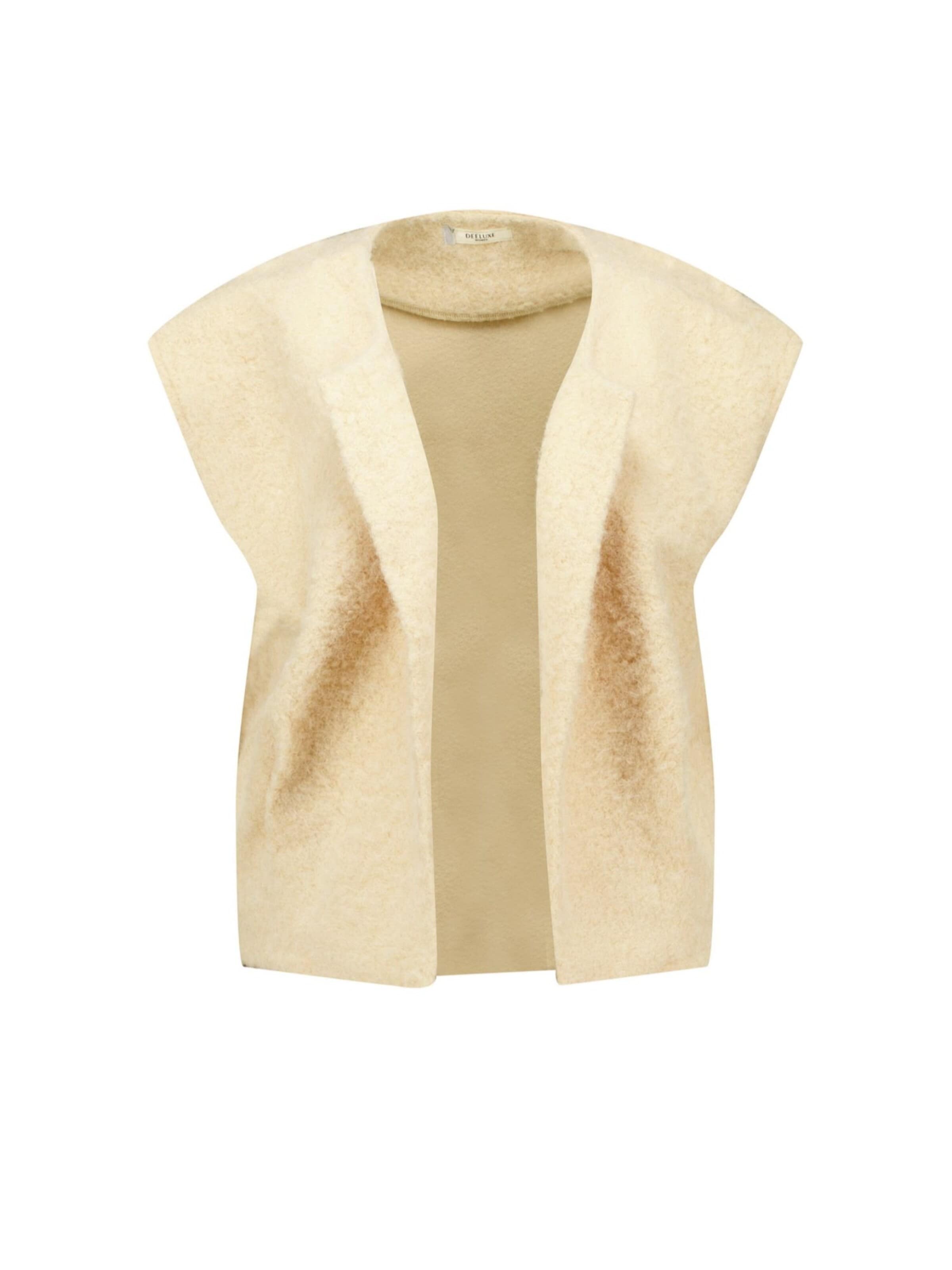 Veste mi-saison Deeluxe en beige : devant