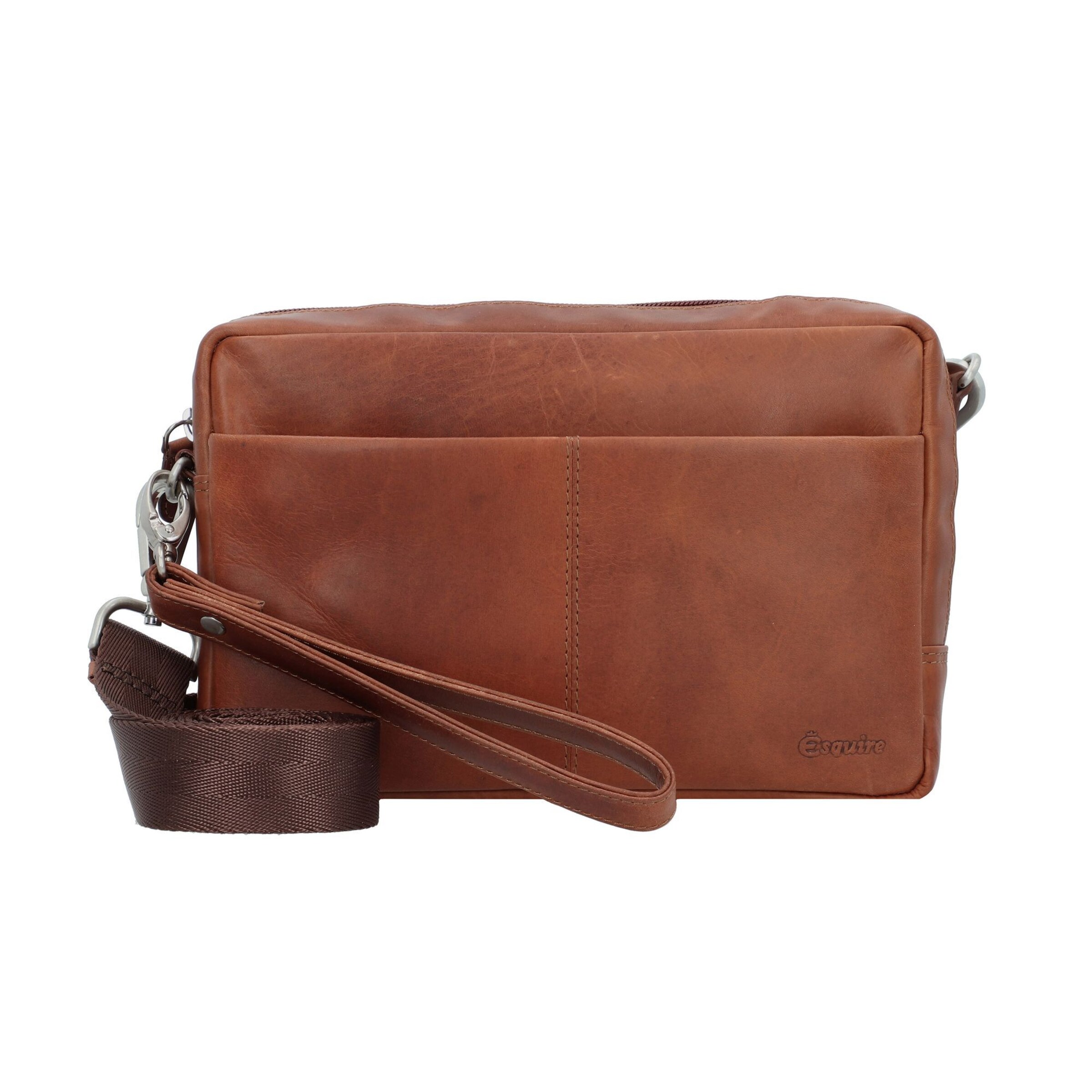 Esquire Crossbody bag 'Dallas' in Brown: front