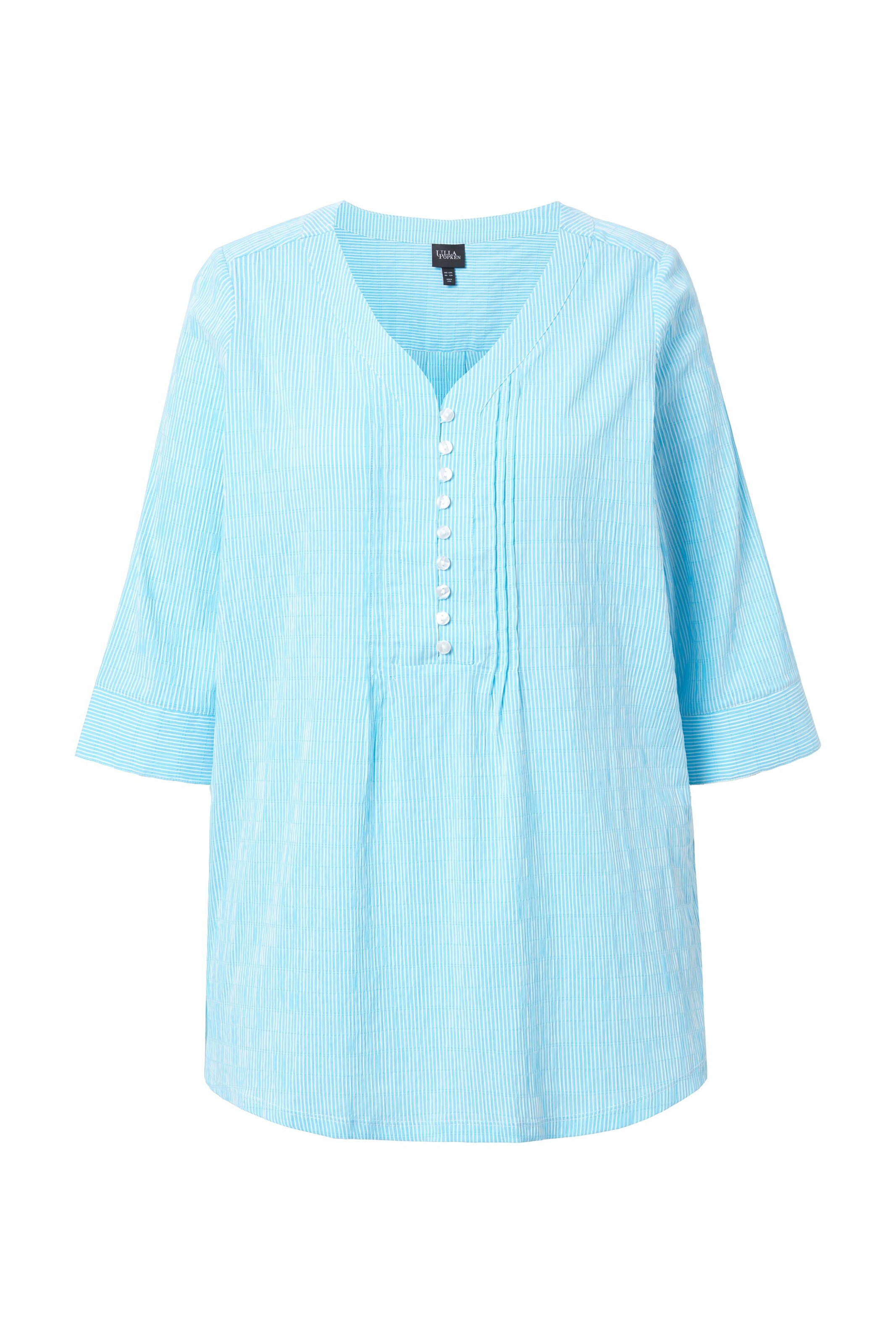 Ulla Popken Tunika in Blau: Vorderseite