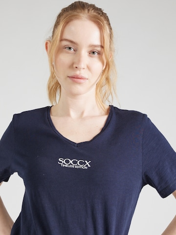 Soccx T-shirt i blå