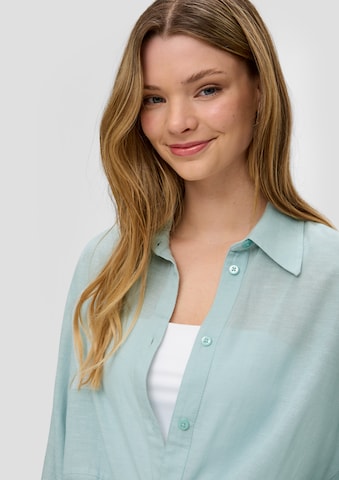 QS Bluse i blå