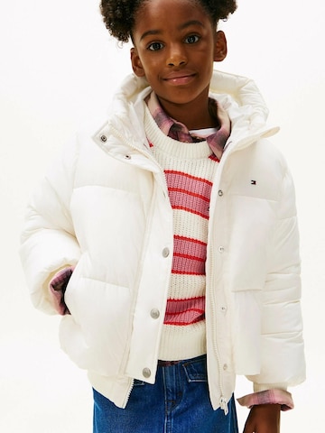 TOMMY HILFIGER Winterjacke in Weiß