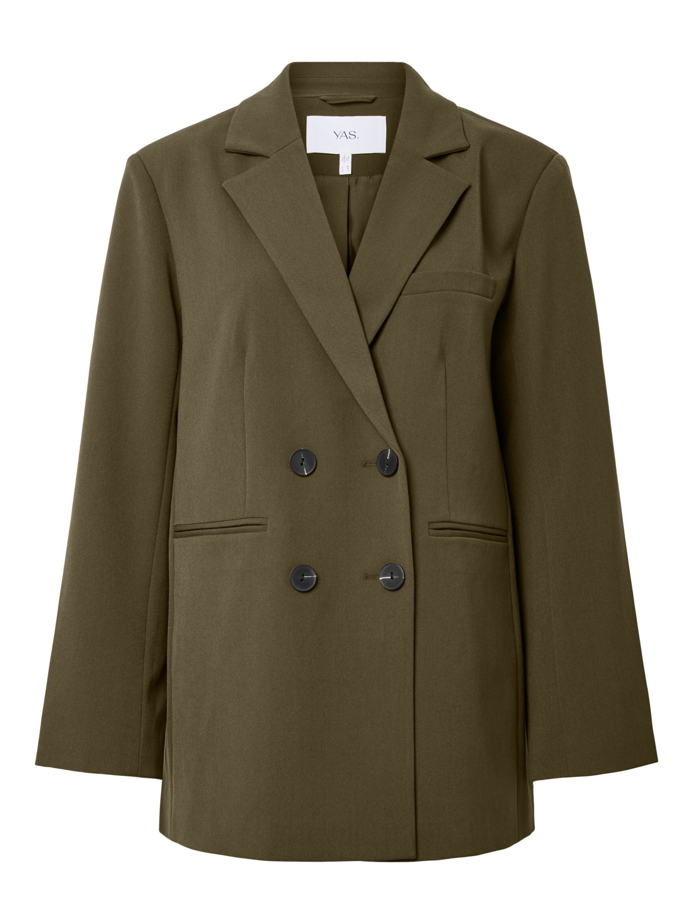 Blazer di YAS in marrone: frontale