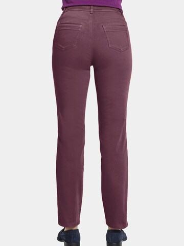 Regular Pantalon Goldner en violet