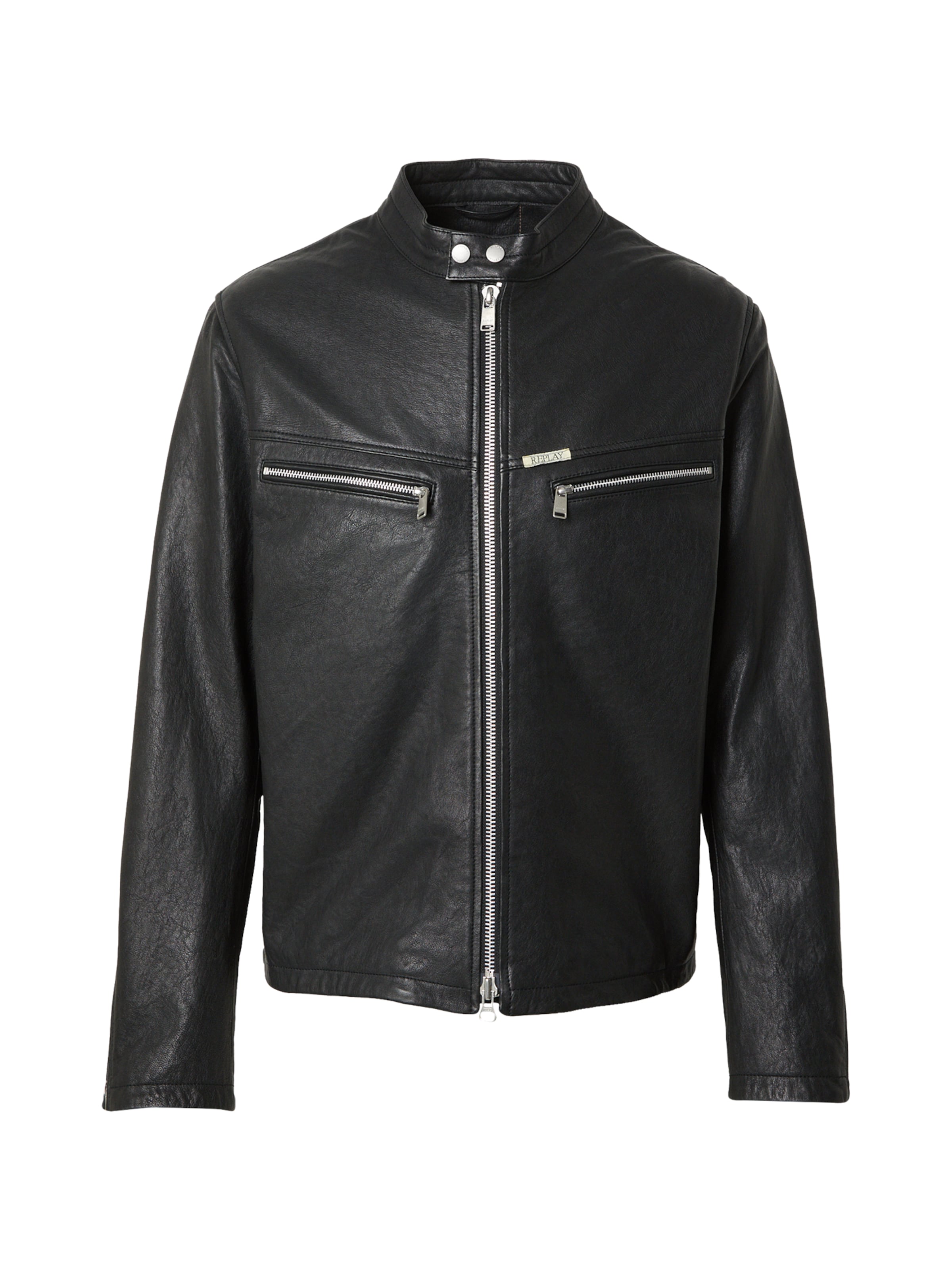 Giacca di mezza stagione di REPLAY in nero: frontale