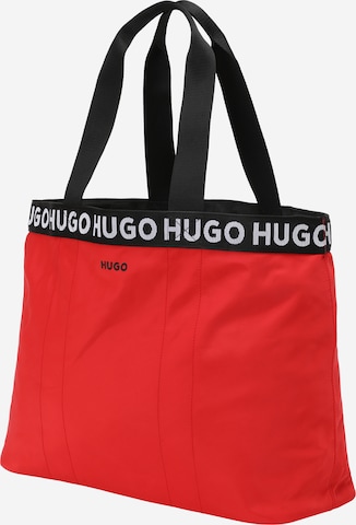 HUGO Shopper táska 'Becky' - piros: elől