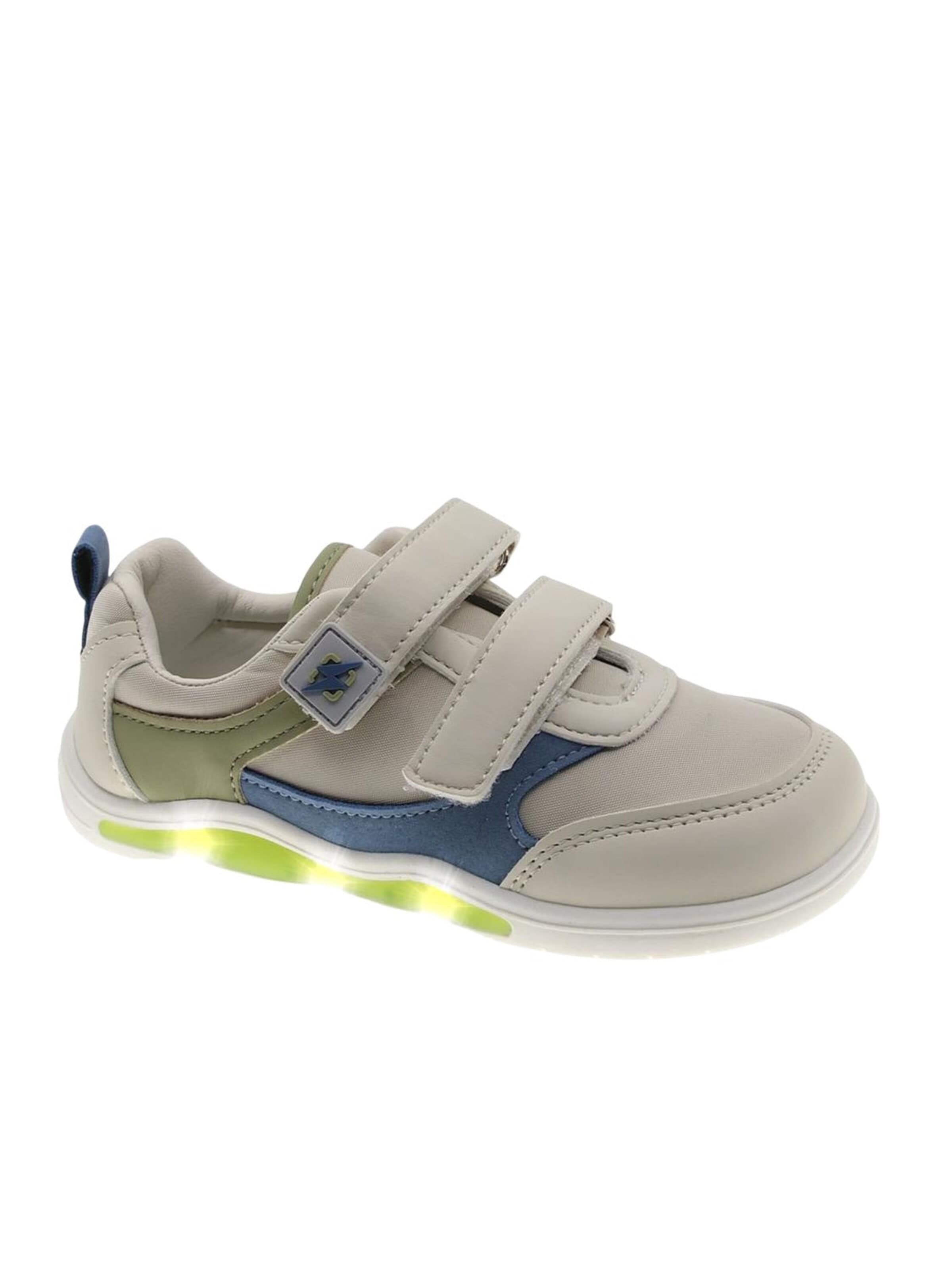 Baskets 'Lighting Shoes' Beppi en beige : devant
