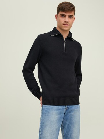 JACK & JONES Sweater 'Dash' in Black: front