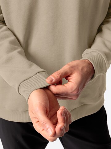 VAUDE Sports sweatshirt in Beige