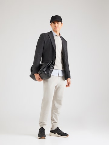 Effilé Pantalon 'SeChup' BOSS en gris