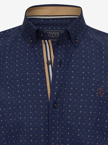 Sir Raymond Tailor Regular fit Button Up Shirt 'Athor' in Blue