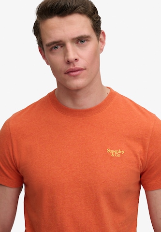 Tricou 'Essential Serif' de la Superdry & Co pe portocaliu