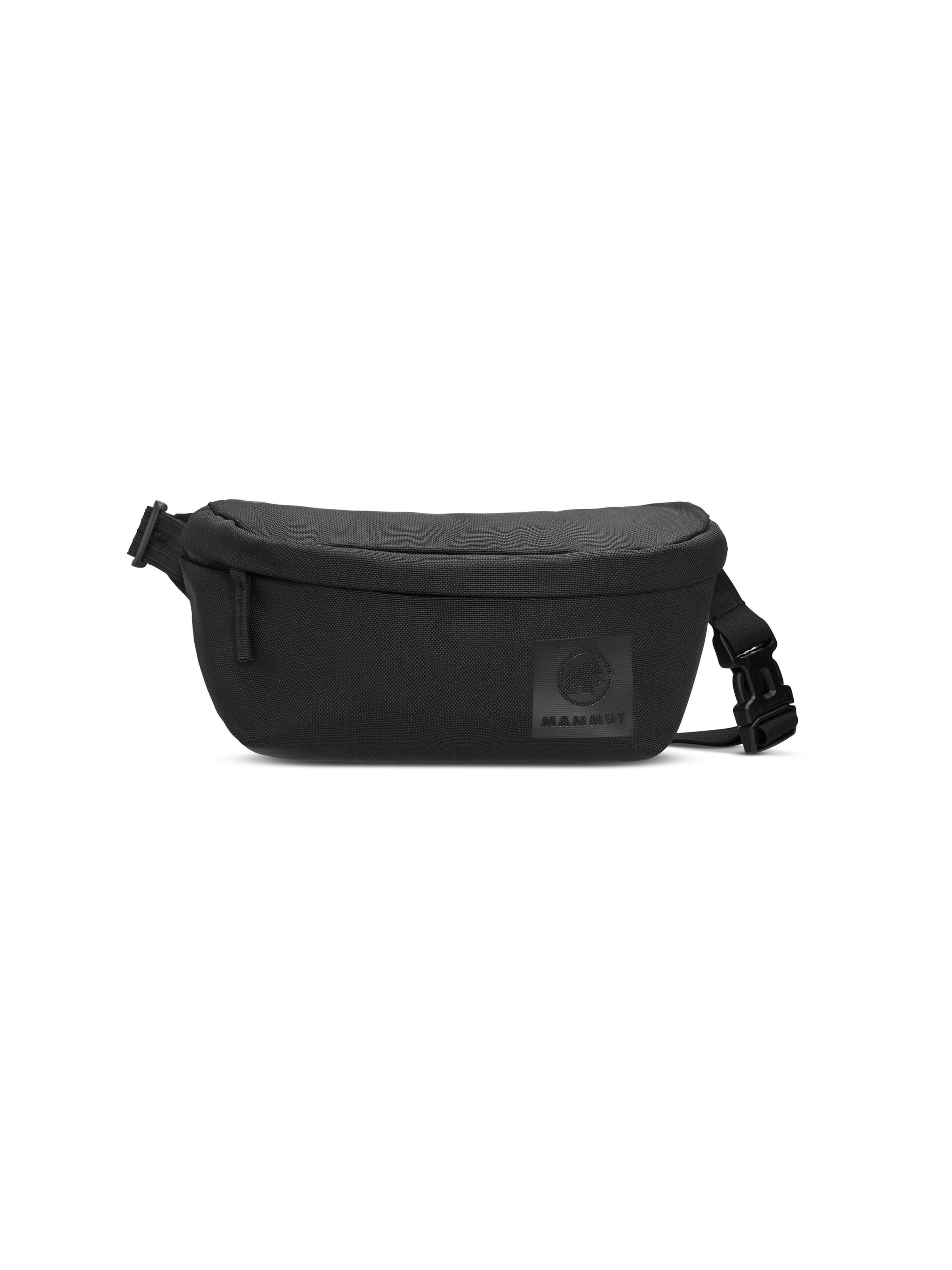 MAMMUT Athletic Fanny Pack in Black: front