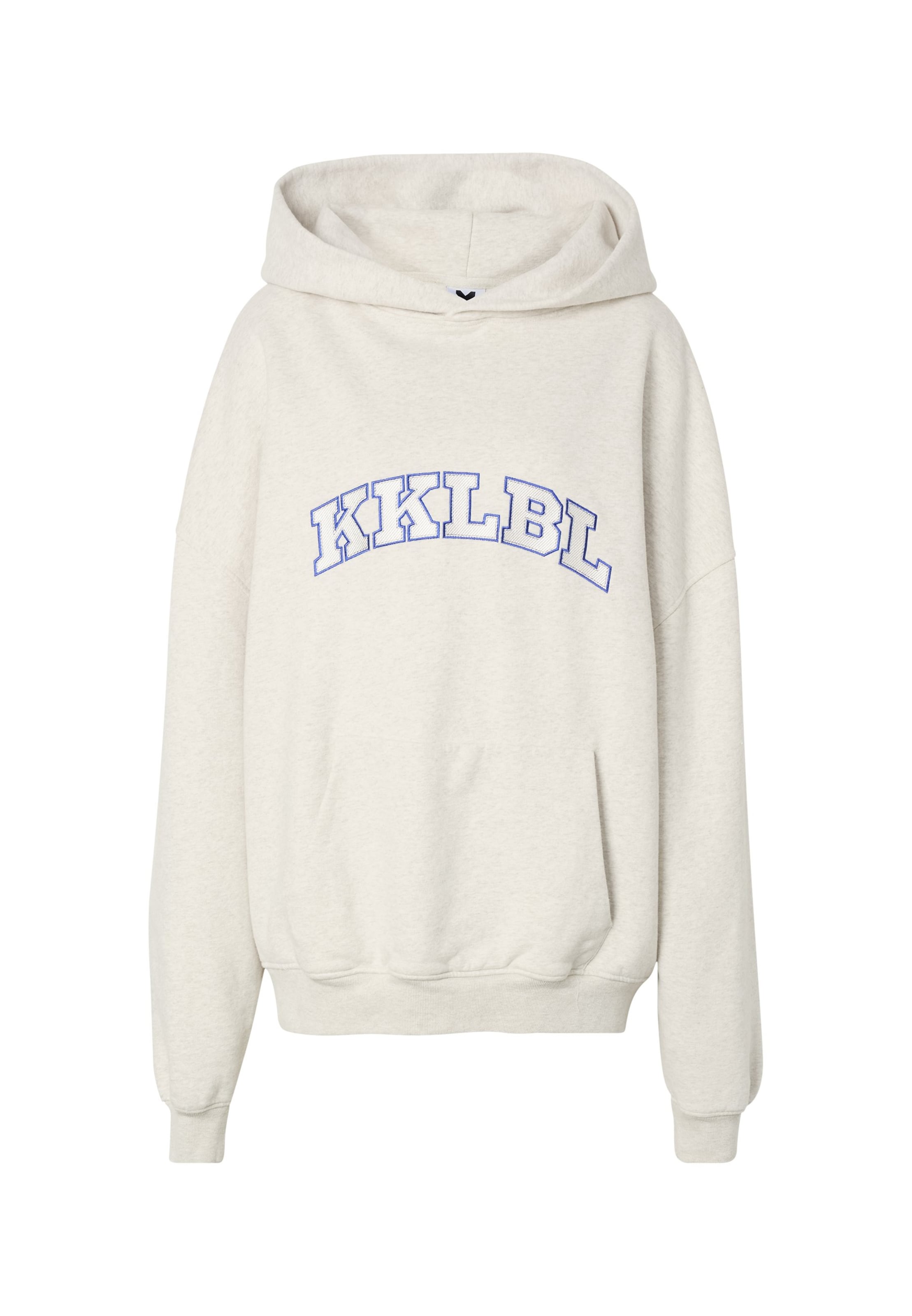 Karo Kauer Sweatshirt 'KKLBL' in Grey: front