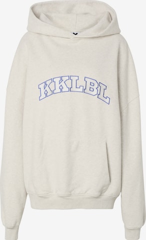 Karo Kauer Sweatshirt 'KKLBL' in Grau: Vorderseite