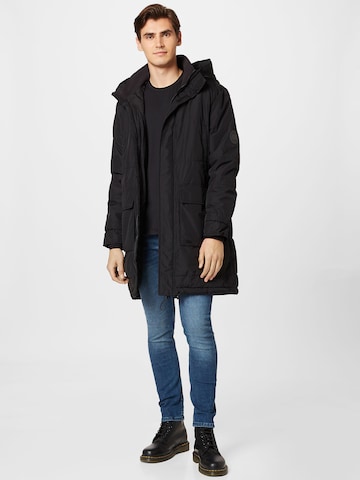 Alife and Kickin Winter Parka 'BlakeAK' in Black