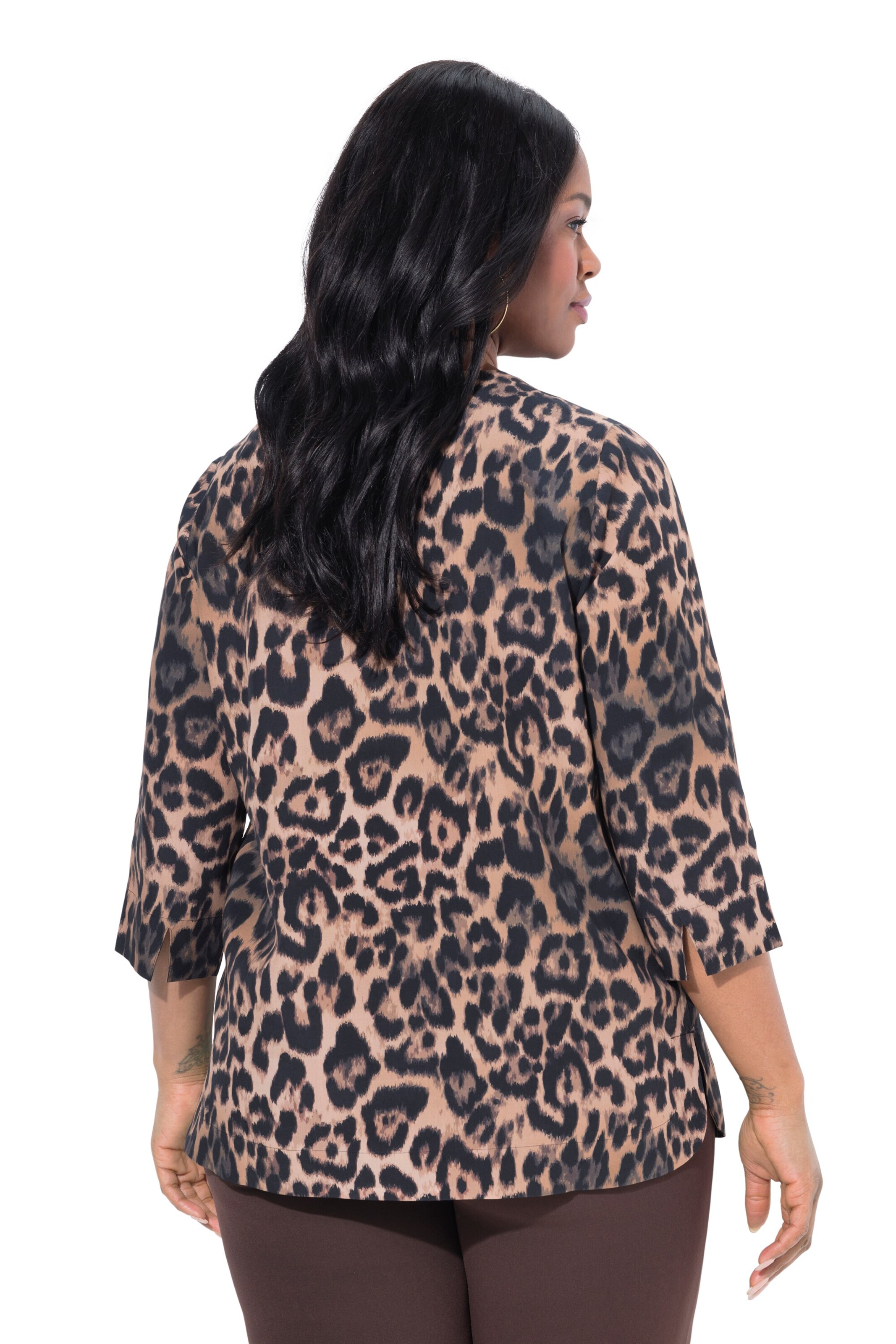 Ulla Popken Bluse in Braun