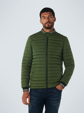 Veste mi-saison No Excess en vert : devant