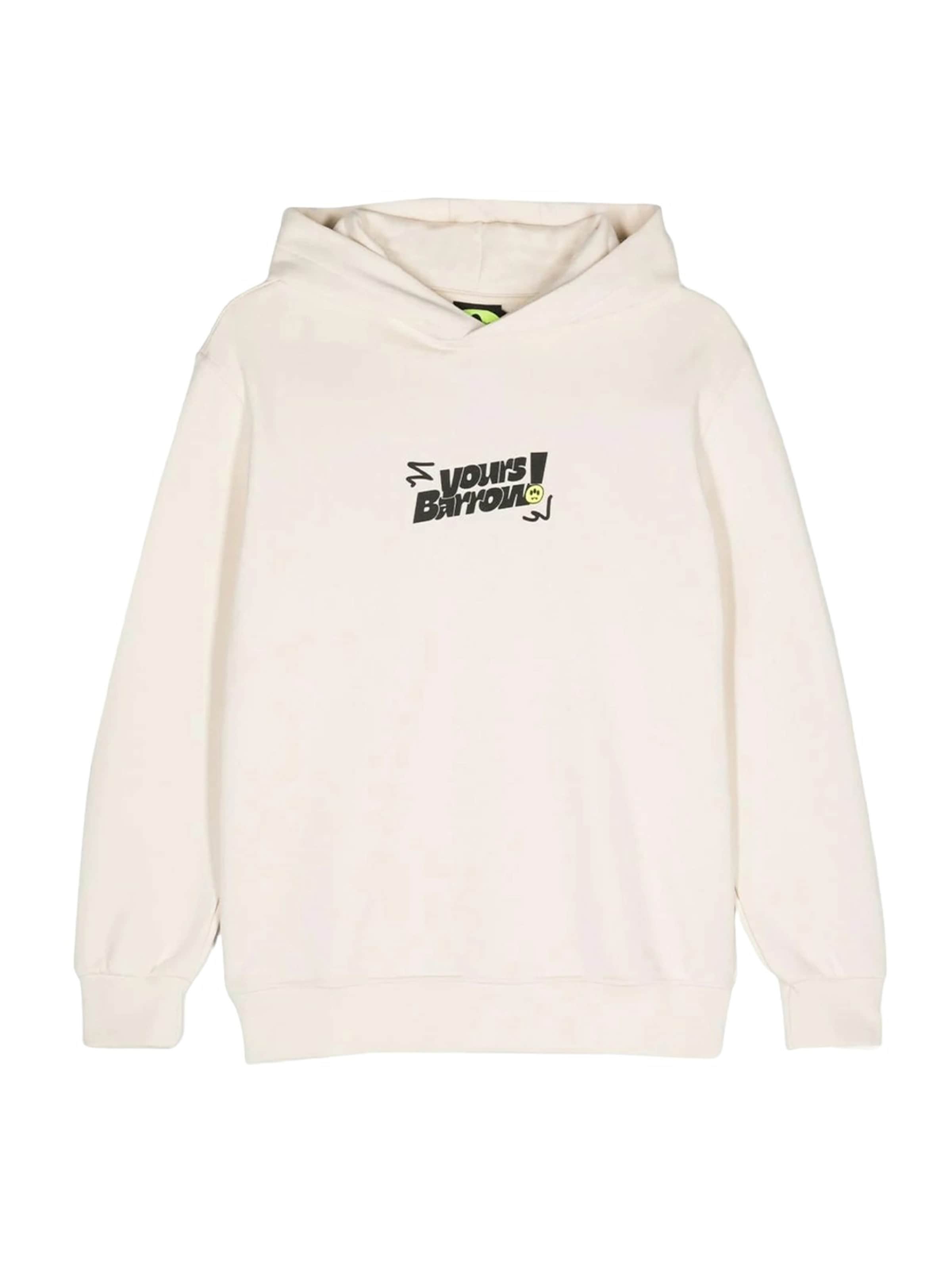 BARROW Sweatshirt 'Felpa' in Beige: front