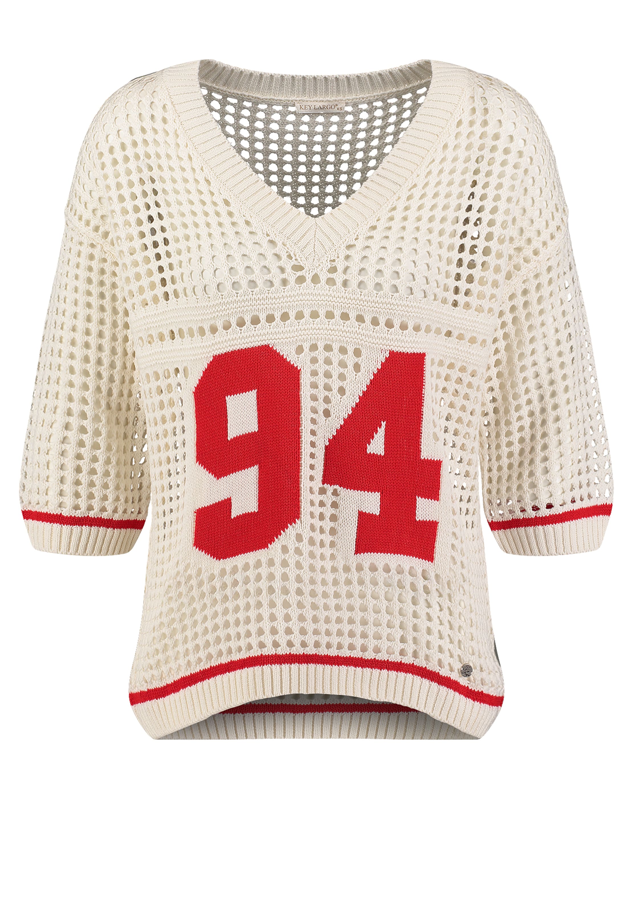 Key Largo Sweter ' Pier ' w kolorze beżowy: przód