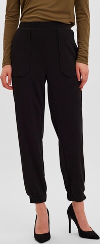 VERO MODA Tapered Hose 'Dagny' in Schwarz