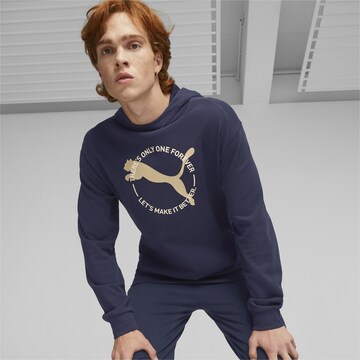 PUMA Athletic Sweatshirt in Blue