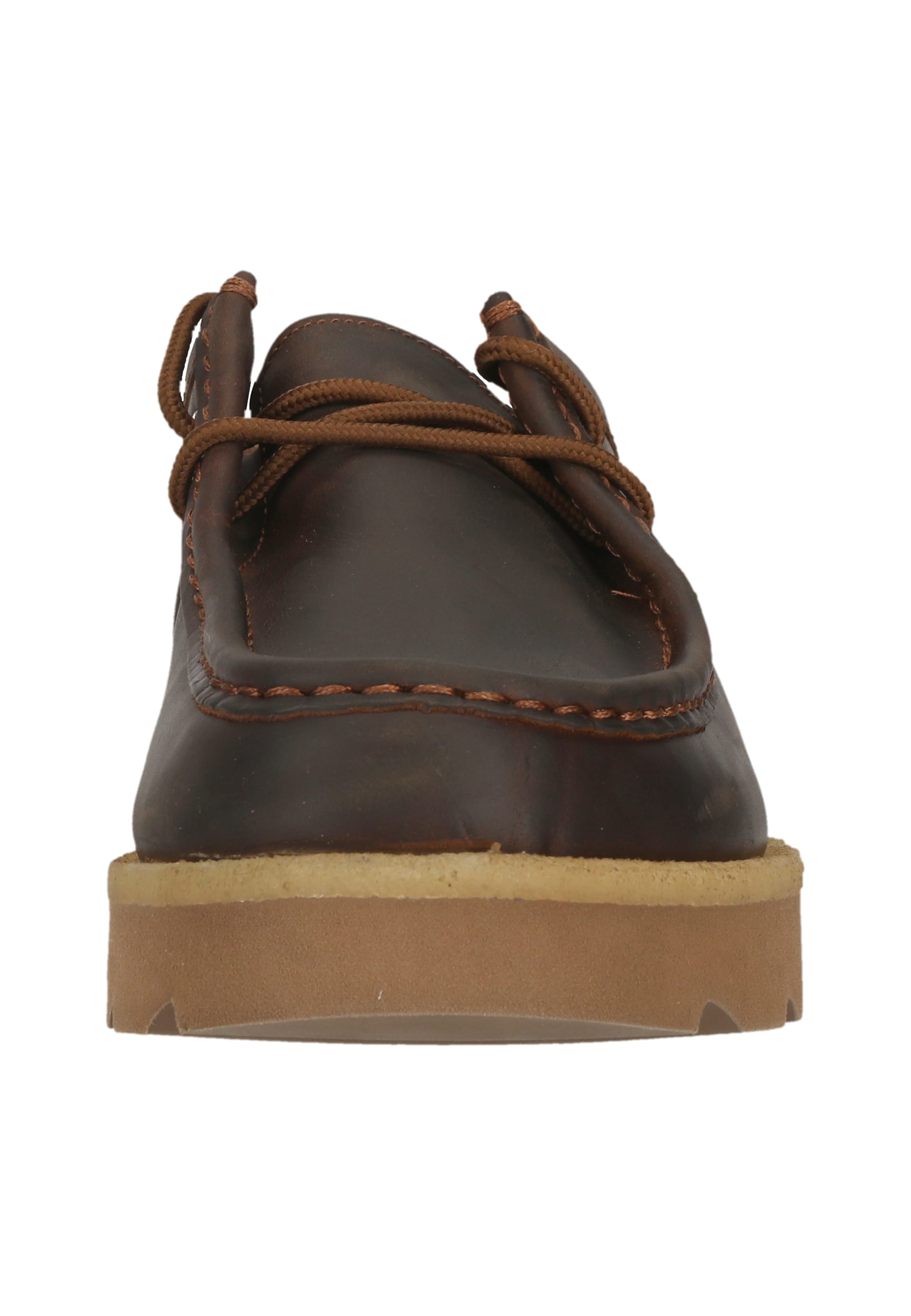 CLARKS Lace-up shoe 'Meare Walla' in Brown