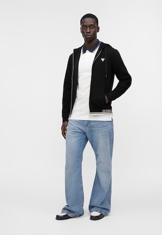Giacca di felpa di GUESS in nero