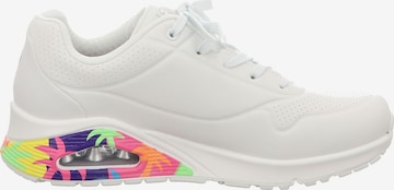 SKECHERS Sneakers 'Uno- One for strs!' in White