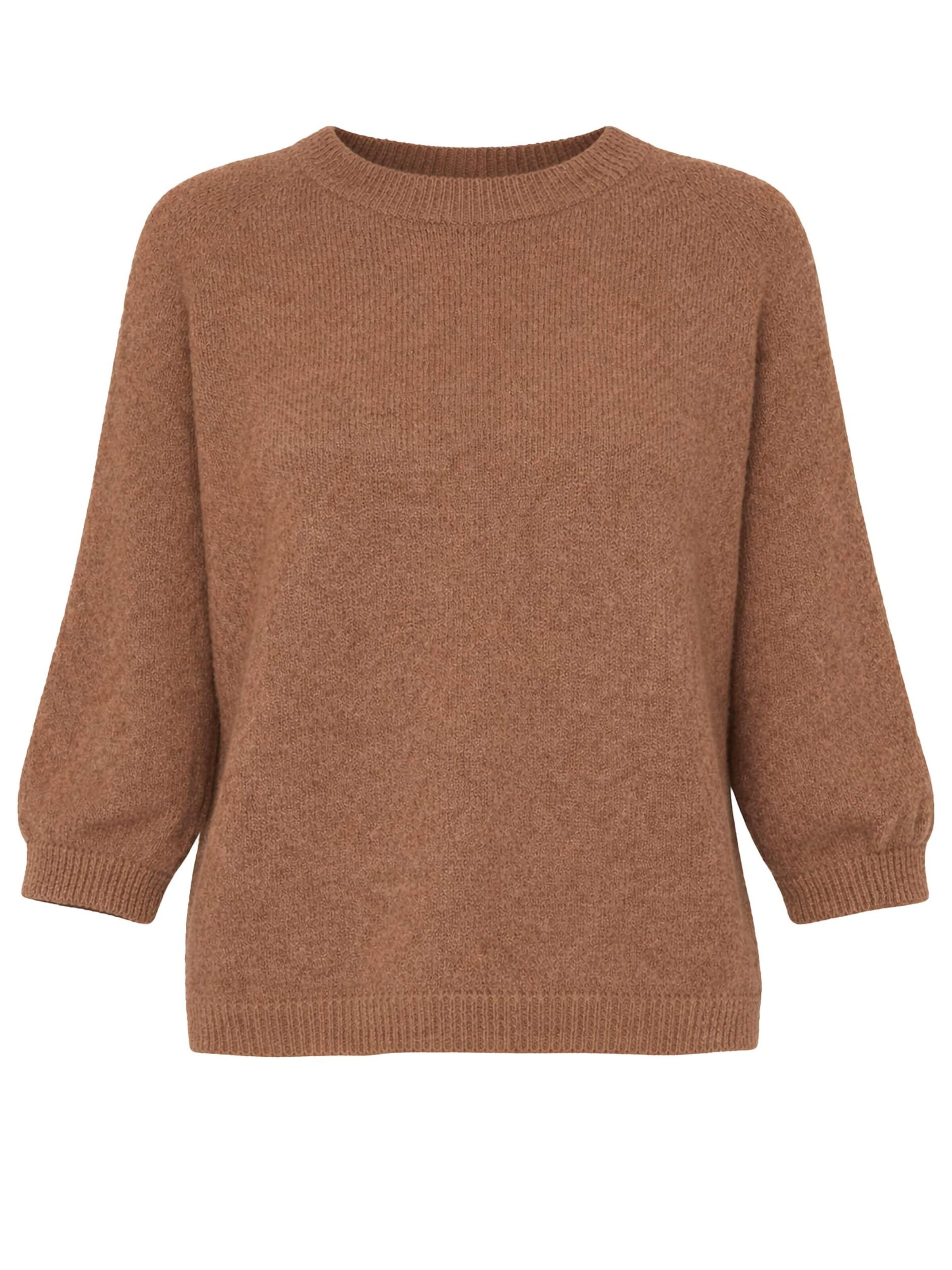 SASSYCLASSY Pullover‌‌‌‌‌‌‌‌‌‌ in Braun: Vorderseite